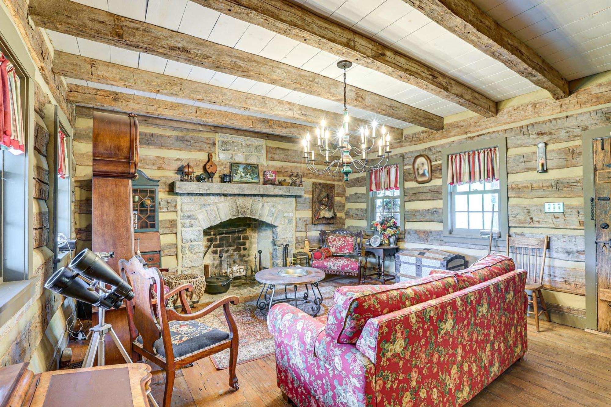 Spacious And Historic Cabin In New Haven With Pond! Extérieur photo